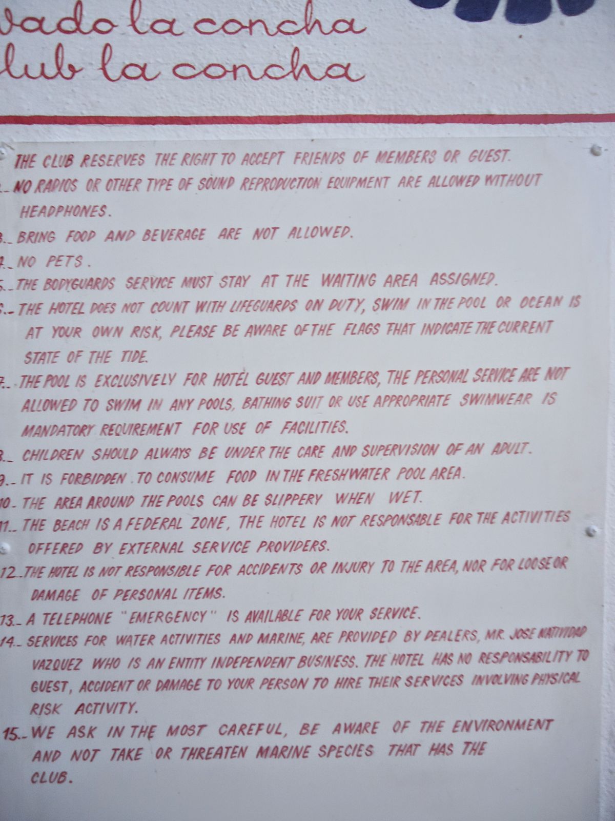 imagini hotel LAS BRISAS